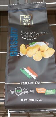 Socker och näringsämnen i Ciao italia