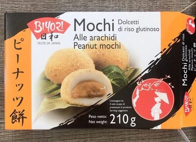 Peanut mochi