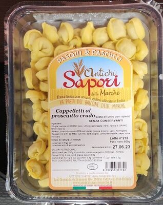 Socker och näringsämnen i Antichi sapori delle marche