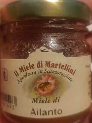 Socker och näringsämnen i Il miele di martellini