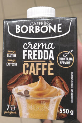 Socker och näringsämnen i Caffe borbone