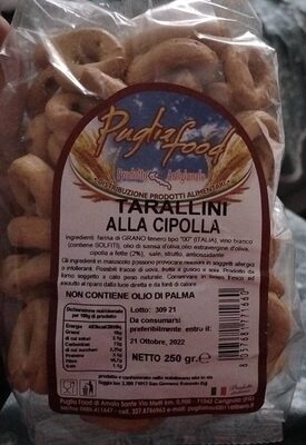 Socker och näringsämnen i Puglia food