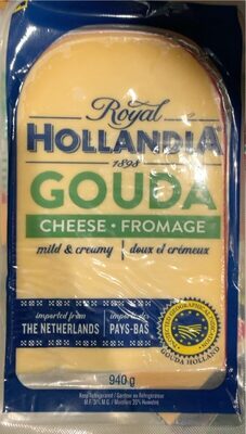 Socker och näringsämnen i Royal hollandia