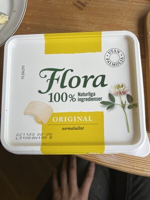 Socker och näringsämnen i Flora