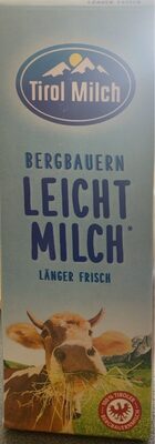 Socker och näringsämnen i Tirol milch