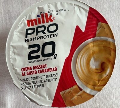 Socker och näringsämnen i Milk pro high protein 20